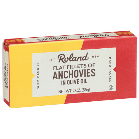Roland Wild Caught Anchovies in Olive Oil 2 oz