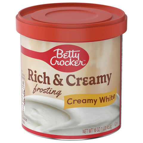 Betty Crocker Rich & Creamy White Frosting 16 OZ