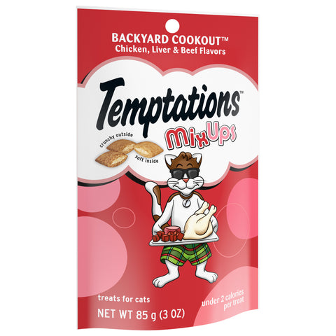 Whiskas Cat Treat Temptations Backyard Cookout 3 OZ