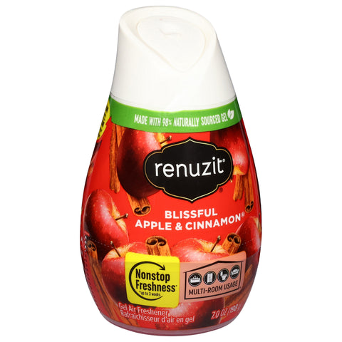Renuzit Apple & Cinnamon Gel Air Freshener 7.0 oz