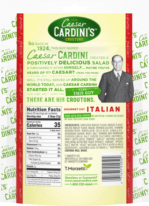 Cardini's Italian Croutons 5 OZ