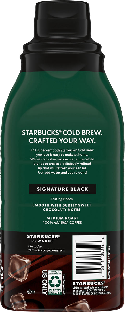 Starbucks Cold Brew Signature Black 32 FZ