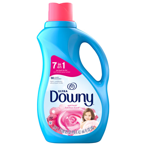 Downy Ultra Laundry Liquid Fabric Softener (Fabric Conditioner), April Fresh, 66 fl oz, 90 Loads