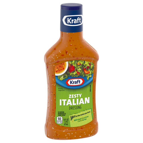 Kraft Zesty Italian Dressing 16 FZ