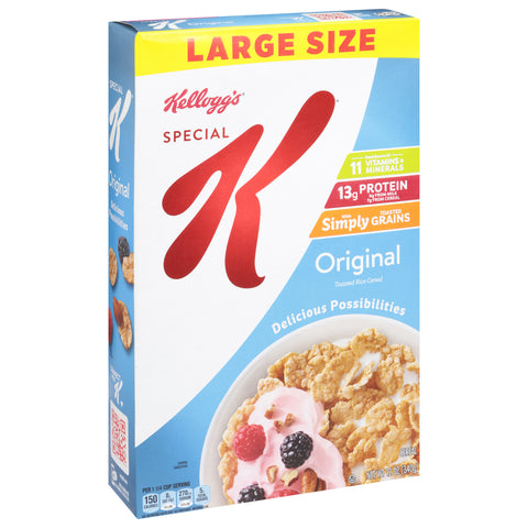 Kellogg's Special K Toasted Original Rice Cereal 12 oz