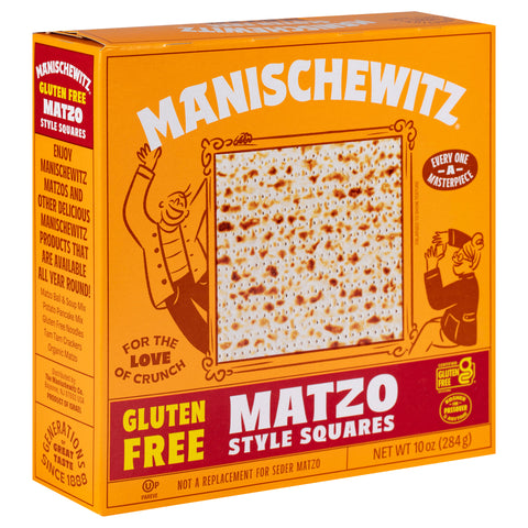 Manischewitz Gluten Free Matzo Squares 10 OZ