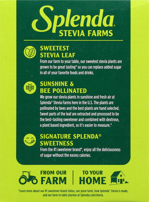Splenda Zero Calorie Stevia Sweetener 50 ea