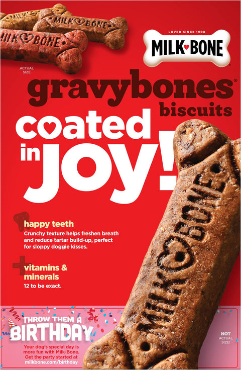Milk-Bone Small And Medium Gravy Dog Bones  19 OZ