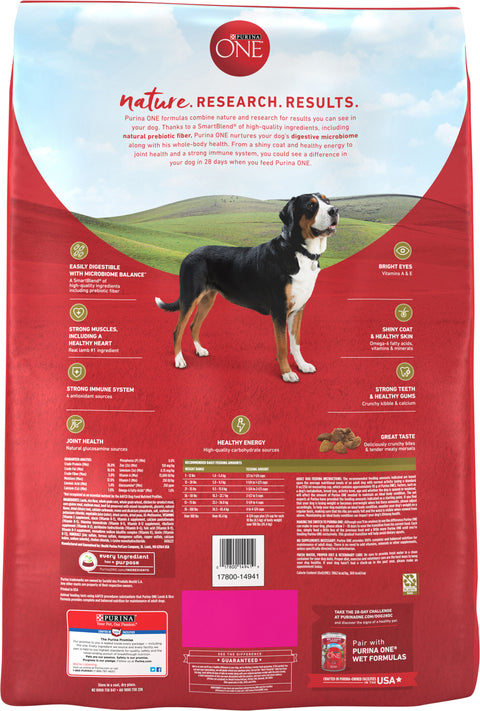 Purina One Dog Food Dry Lamb & Rice 31.1 LB