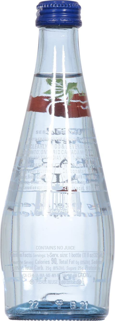 Clearly Canadian Water Beverage Wild Cherry 11 FZ