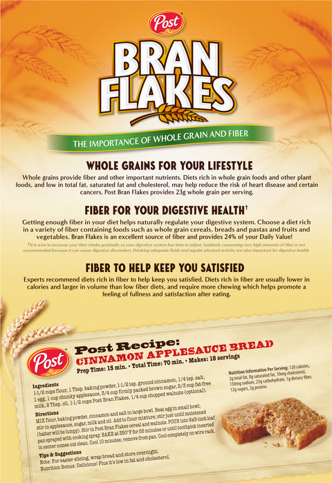 Post Bran Flakes Cereal 16 OZ