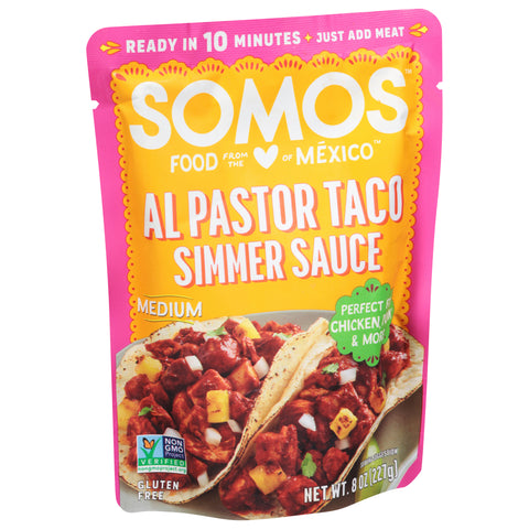 Somos Medium Al Pastor Taco Simmer Sauce 6