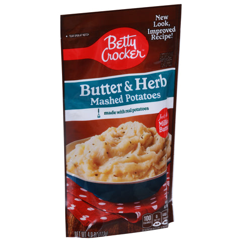 Betty Crocker Butter & Herb Mashed Potatoes 4 OZ