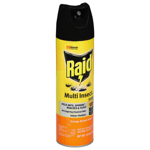 Raid Multi Insect Killer Orange Breeze 15 OZ