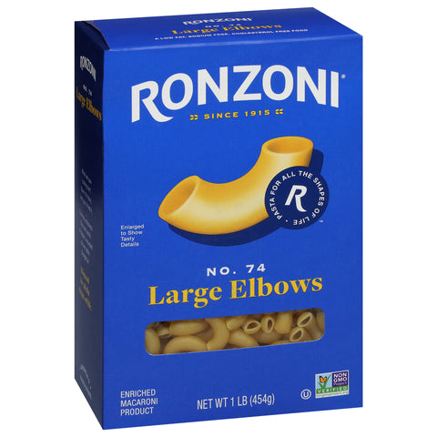 Ronzoni Large Elbows 16 OZ