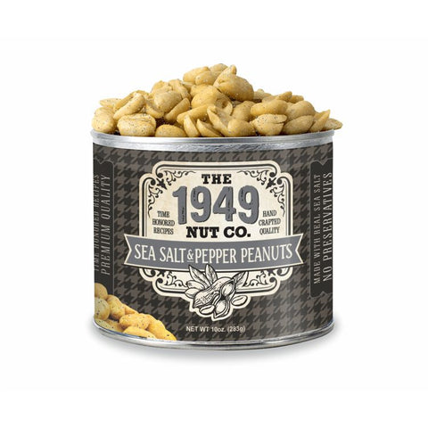 1949 Nut Company Sea Salt + Pepper Peanuts - 10 OZ 12 Pack