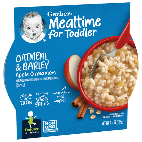 Gerber Graduates Breakfast Buddies Apple Cinnamon 4.5 OZ
