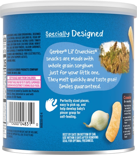 Gerber Graduates Lil Crunchies Veggie Dip 1.48 OZ