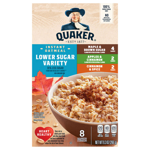 Quaker Variety Instant Oatmeal 9.3 OZ