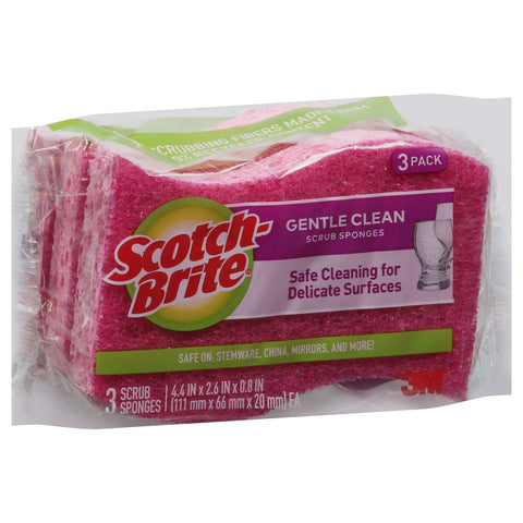 Scotch-Brite Delicate Care Scrub Sponges 3 CT
