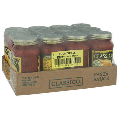 Classico Sauce Pasta Four Cheese 24 OZ