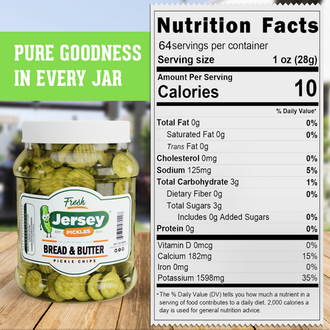 Sweet Bread & Butter Pickle Chips