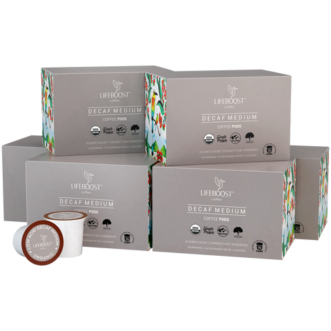 Medium Roast Decaf Coffee Pods