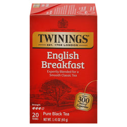 Twinings English Breakfast Black Tea - 20 OZ 6 Pack