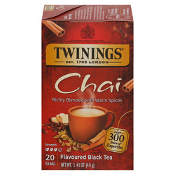 Twinings Chai Black Tea - 20 OZ 6 Pack
