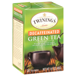 Twinings Decaffeinated Green Tea - 20 OZ 6 Pack