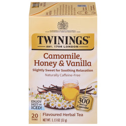 Twinings Camomile Honey And Vanilla Herba - 20 OZ 6 Pack