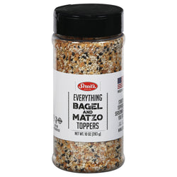 Streit'S Bagel And Matzo Toppers Everything - 10 OZ 12 Pack