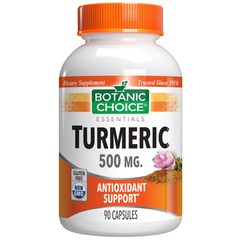Botanic Choice TURMERIC (90 CAPSULE BOTTLES) / W DISPENSER - 90 CT 12 Pack
