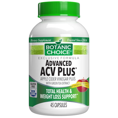 Botanic Choice ADVANCED ACV PLUS / W DISPENSER - 45 CT 12 Pack