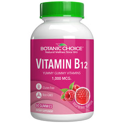 Botanic Choice VITAMIN B12 GUMMY - 60 CT 12 Pack