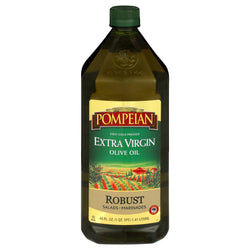 Pompeian Robust Extra Virgin Olive Oil - 48.0 OZ 6 Pack