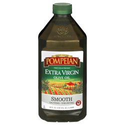 Pompeian Extra Virgin Smooth Olive Oil  - 68.0 OZ 8 Pack