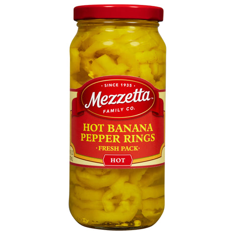 Mezzetta Hot Pepper Rings 16 FZ