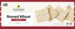 Venus Wafers Mariner Stoned Wheat Original Crackers - 8 OZ 12 Pack
