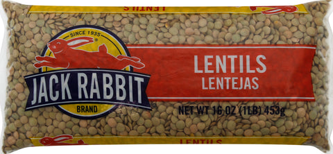 Jack Rabbit Lentils - 16 OZ 24 Pack
