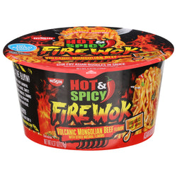 Hot and Spicy Fire Wok Volcanic Mongolian Beef - 4.37 OZ 6 Pack