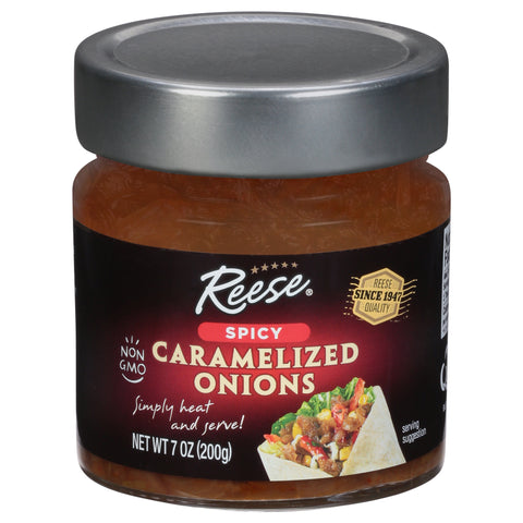 Reese Spicy Caramelized Onions - 7.0 OZ 6 Pack