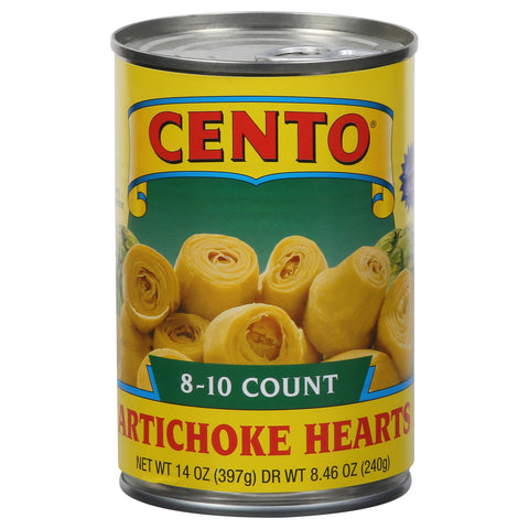 Cento's Vegetables Quartered Artichoke Hearts - 14.0 OZ 12 Pack