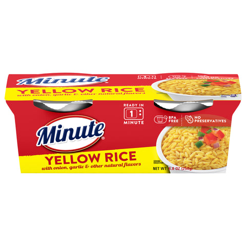 Minute Yellow Rice Mix 8.8 oz - 8 Pack