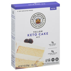King Arthur Mix Cake Keto Yellow - 9 OZ 8 Pack