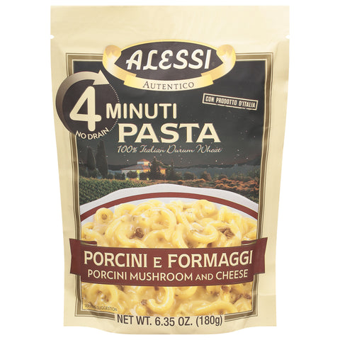 Alessi Porcini E Formaggi 4 Minuti Pasta - 6.35 OZ 6 Pack