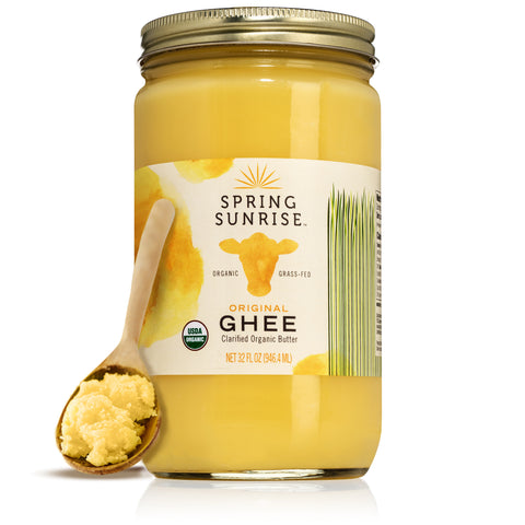 Spring Sunrise Natural Foods Original Ghee - 32 FL OZ 12 Pack