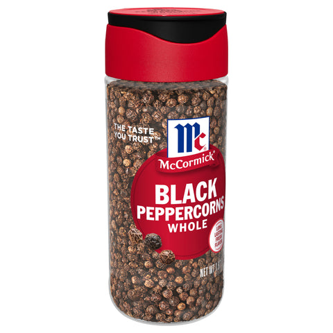 McCormick Black Pepper Whole 1.87 OZ