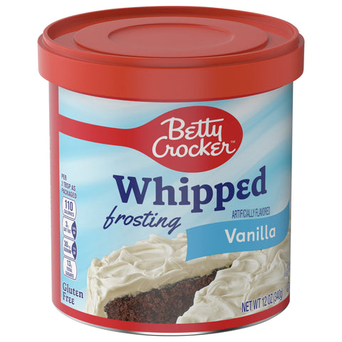 Betty Crocker Whipped Vanilla Frosting 12 OZ