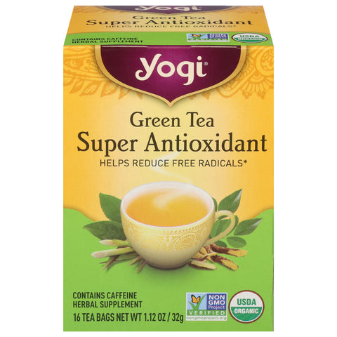 Yogi Super Antioxidant Green Tea 16 CT